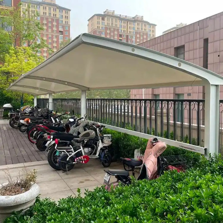 乐平县膜结构电动车棚